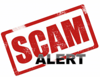 Scam alert
